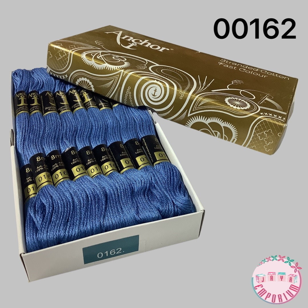 Anchor Hand Embroidery Thread Art No: 4625 - Shade - 00162 Blue