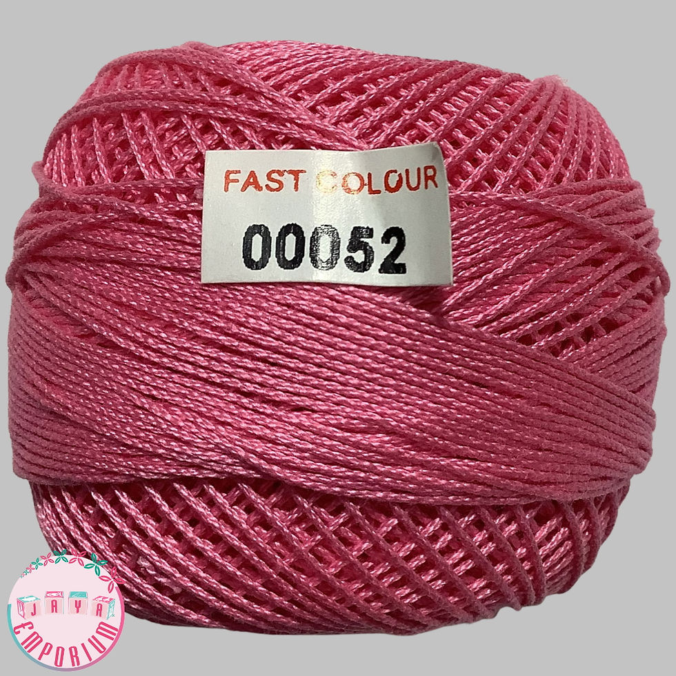 Anchor Mercerised Crochet Knitting Cotton Thread Art No: 4054-20 - Shade-00052 Pink