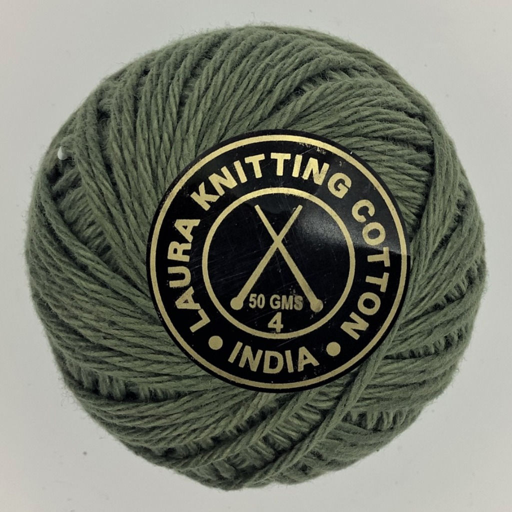 Laura Knitting Cotton -0393 Green
