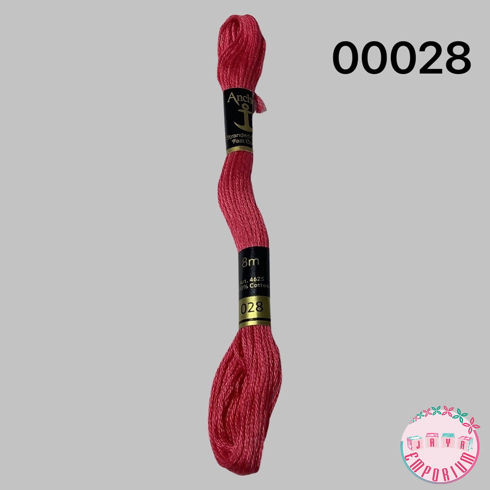 Anchor Hand Embroidery Thread Art No: 4625 - Shade - 00028 Pink Rose