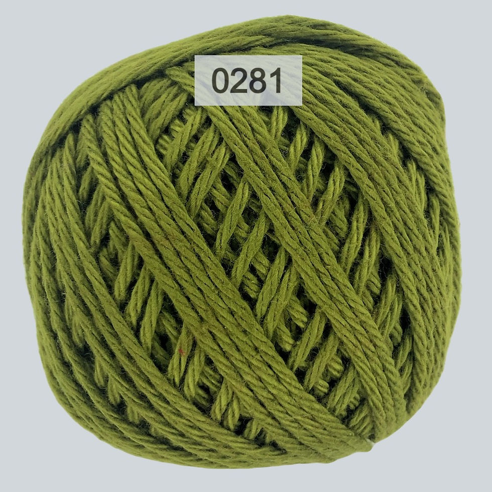 Laura Knitting Cotton -0281 Green