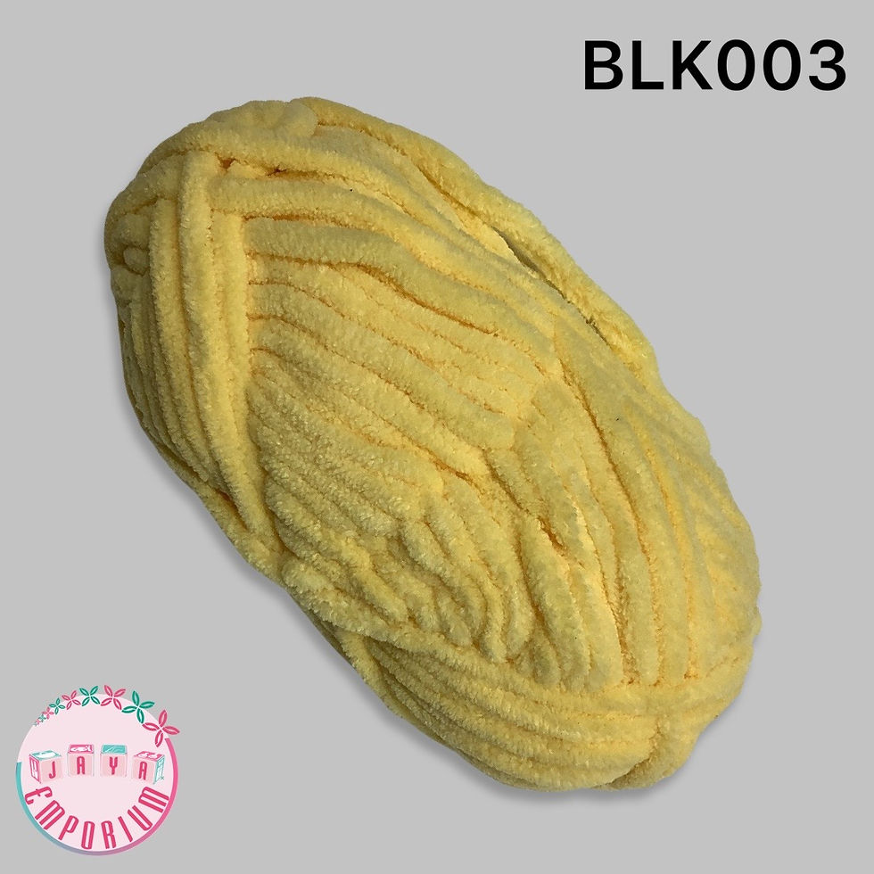 Ganga Blankie Wool Yarn - Shade: BLK003 Yellow