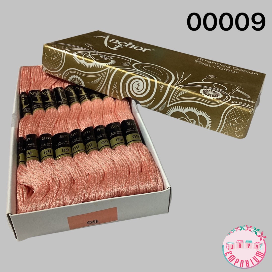 Anchor Hand Embroidery Thread Art No: 4625 - Shade - 00009 Peach