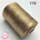 Thumbnail: Double Bell Silk Thread - Shade No-119 Brown