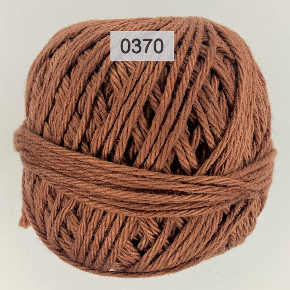 Laura Knitting Cotton -0370 Brown