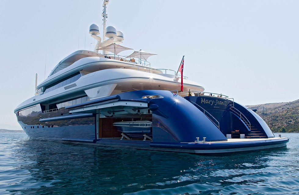 Mary-Jean II superyacht for charter in the Mediterranean, French Riviera luxury rental with Navélia Yacht Charter