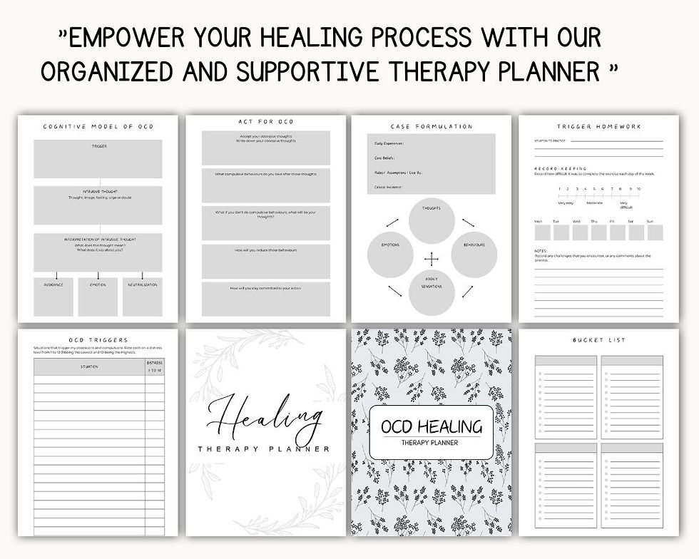Thumbnail: OCD Healing Therapy Planner