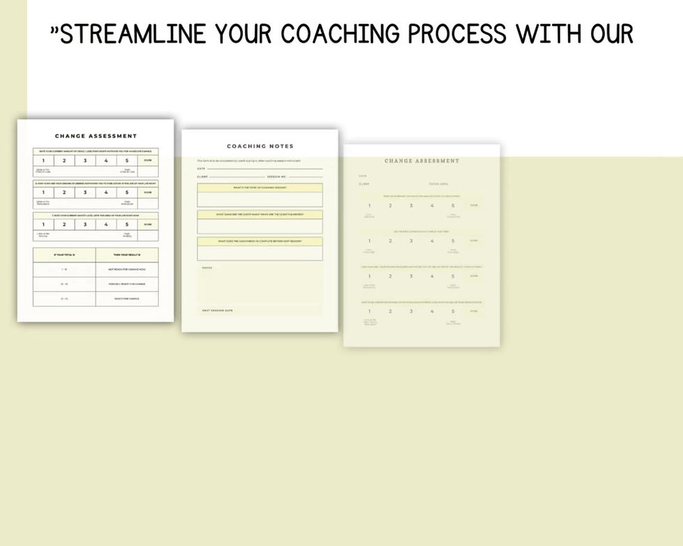 Thumbnail: Coaching Tools Planner