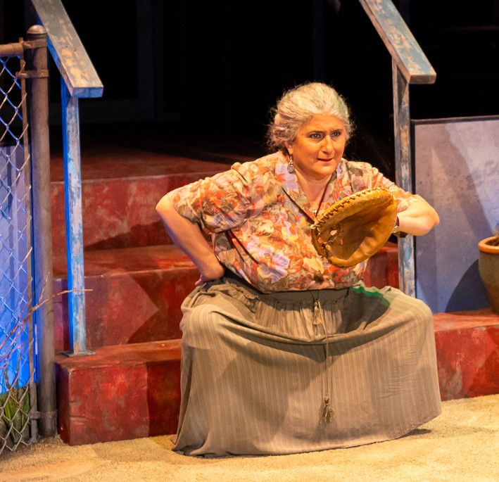 Laura Crotte in "Under a Baseball Sky"