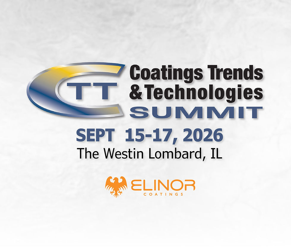 Elinor Coatings at the Coatings Trends & Technologies Summit
