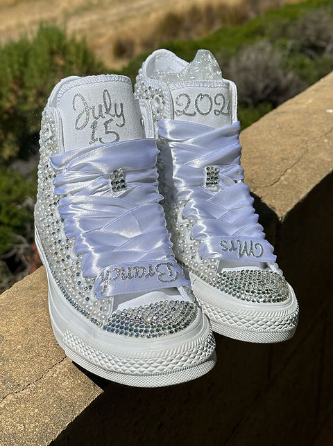 bridal converse sneakers