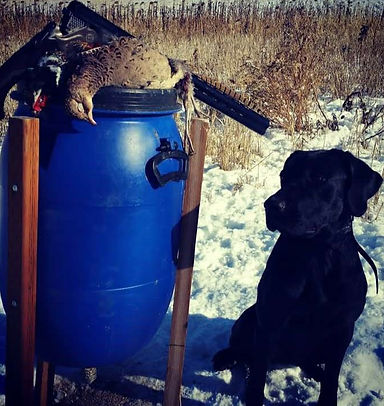 Oakley the foundation to our business after a long day of hunting showing off for the camera.