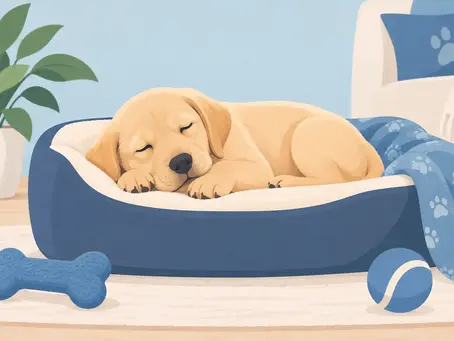 Labrador Puppy Sleep Guide for the First Year
