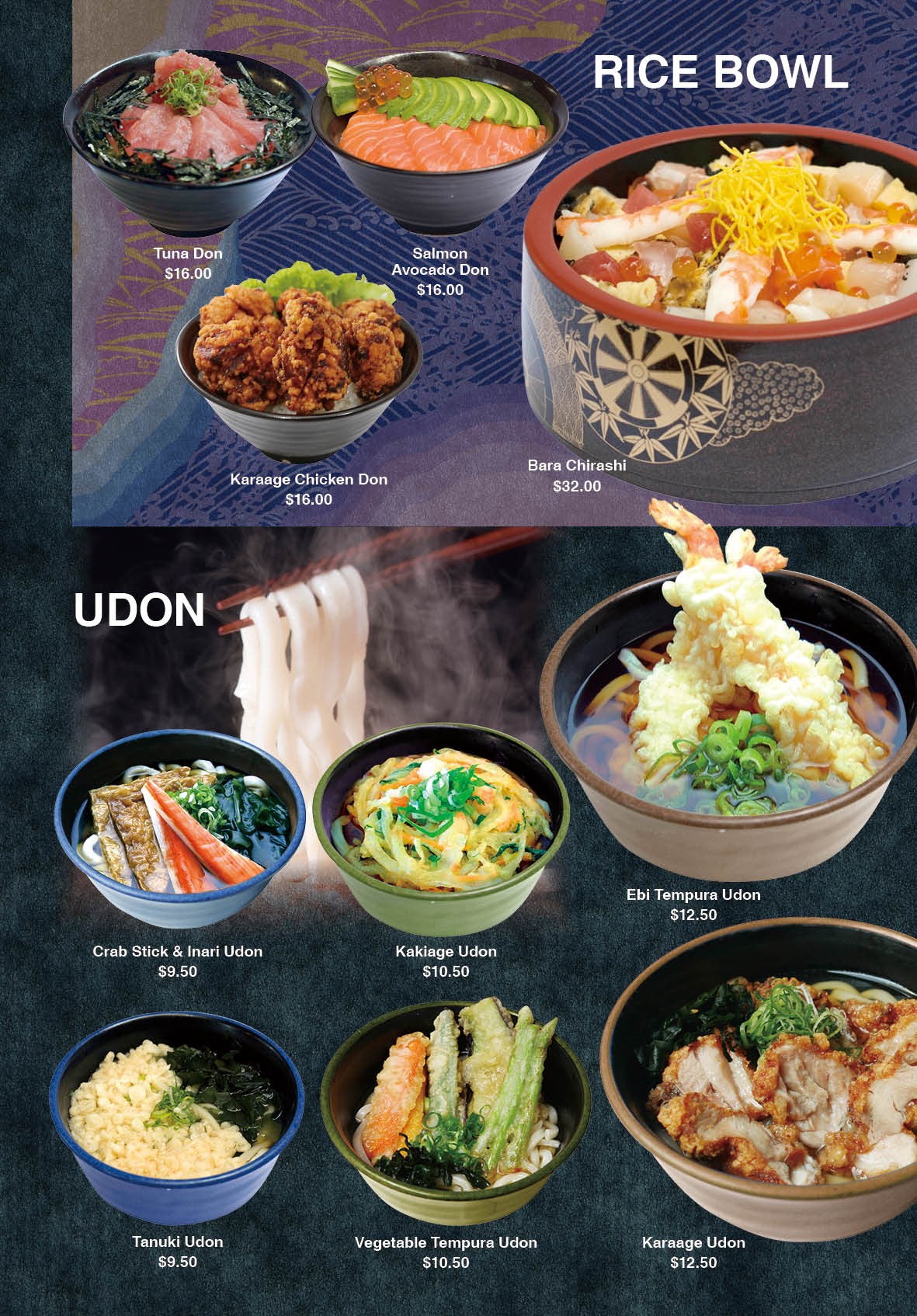 Sushi Kaido Chatswood Menu