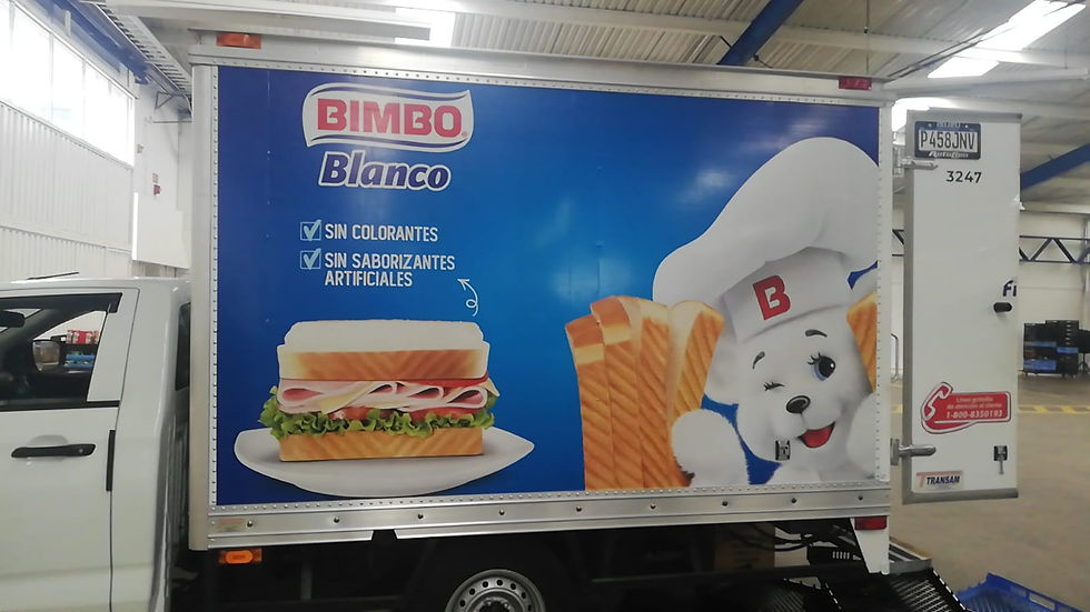 Rotulación de camiones para distribución comercial en Guatemala
