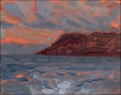 dawn breaks behind money point