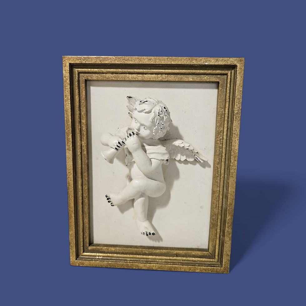Thumbnail: 3D Angel Framed in a Golden Frame