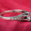 Thumbnail: Sterling silver ring with a clear stones Size N