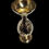 Thumbnail: High Polished Vintage Brass Vase 34x12cm