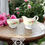 Thumbnail: Grindley Cream Petal Milk Creamer & Sugar Bowl