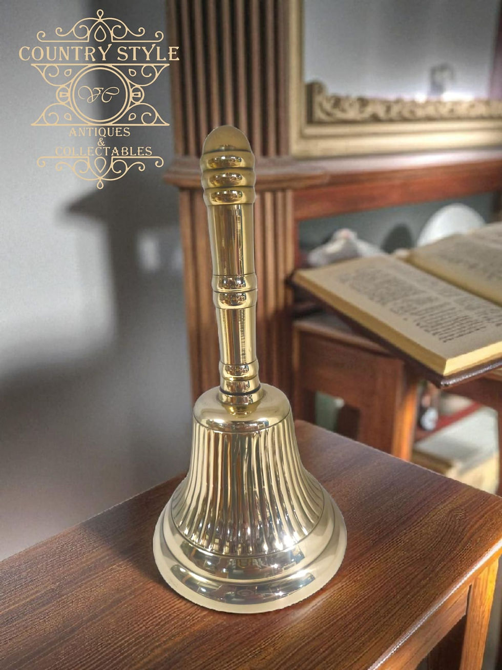 Thumbnail: Solid Brass Hand Bell