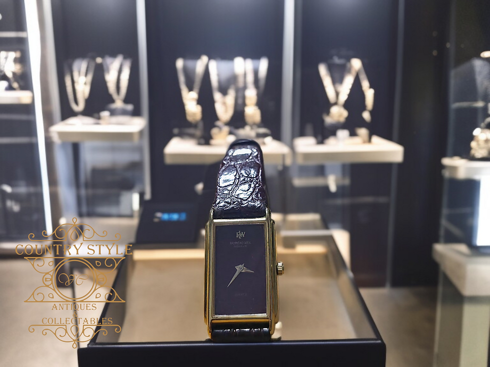Thumbnail: Vintage Raymond Weil Tank Watch