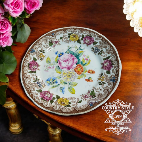 Gloria Fine Porcelain Bavaria Bayreuth Plate | Countrystyle Antique