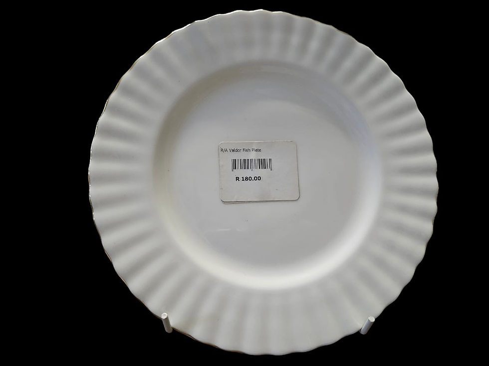 Thumbnail: Royal Albert Valdor fish plate. 2 Available