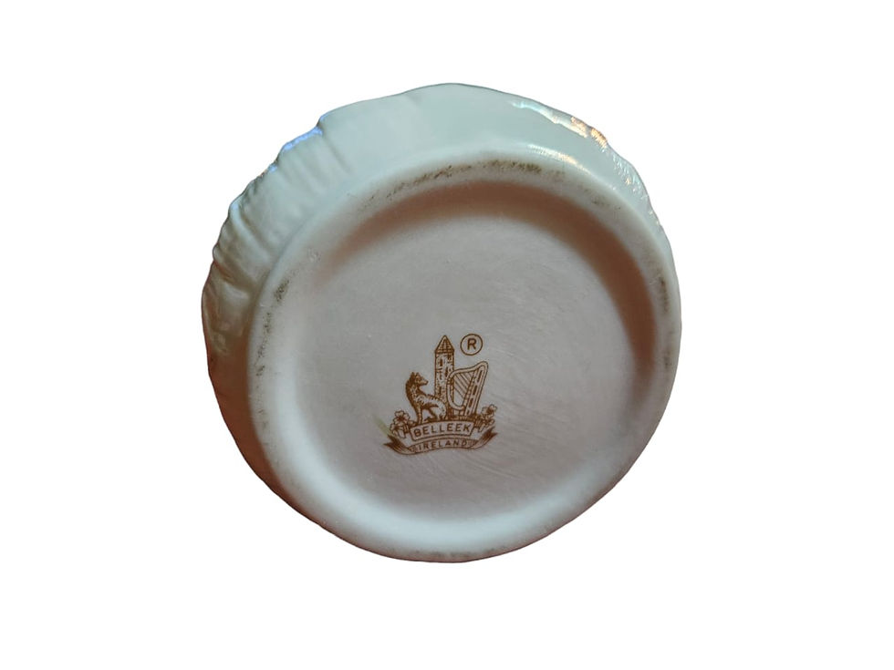 Thumbnail: Belleek Classic Daisy Toy Spill Vase 15x8x8cm