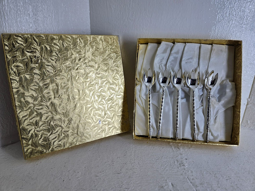 Thumbnail: Set of Five Pickel Spoons