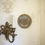 Thumbnail: Vintage Embossed Brass Decorative Plate