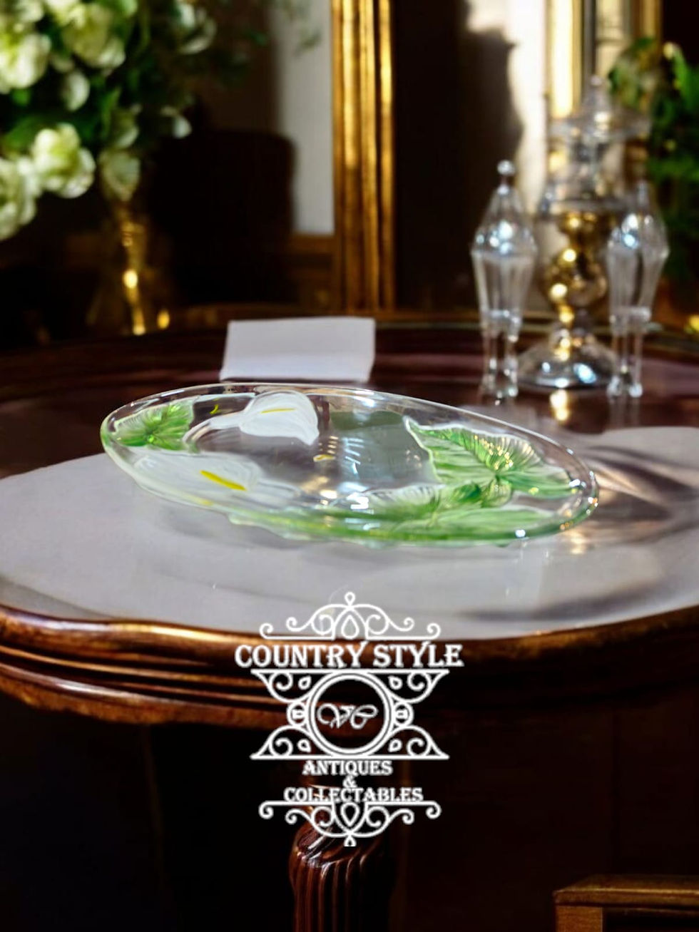 Thumbnail: Luminarc Calla Lily Glass Platter