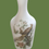 Thumbnail: Vintage Frosted Satin Glass Pheasant Vase
