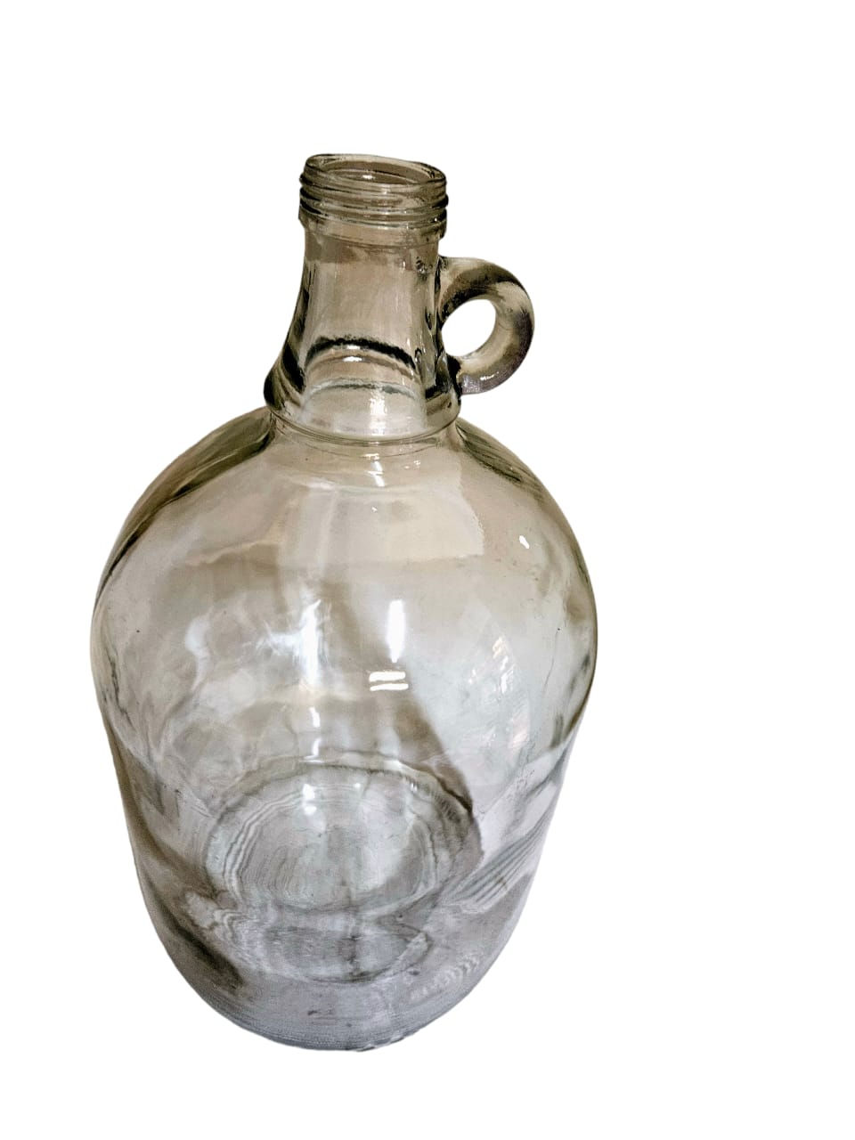 Thumbnail: Vintage 4.5L Clear Glass Bottle