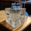 Thumbnail: Vintage Glass Cube Table Lighter