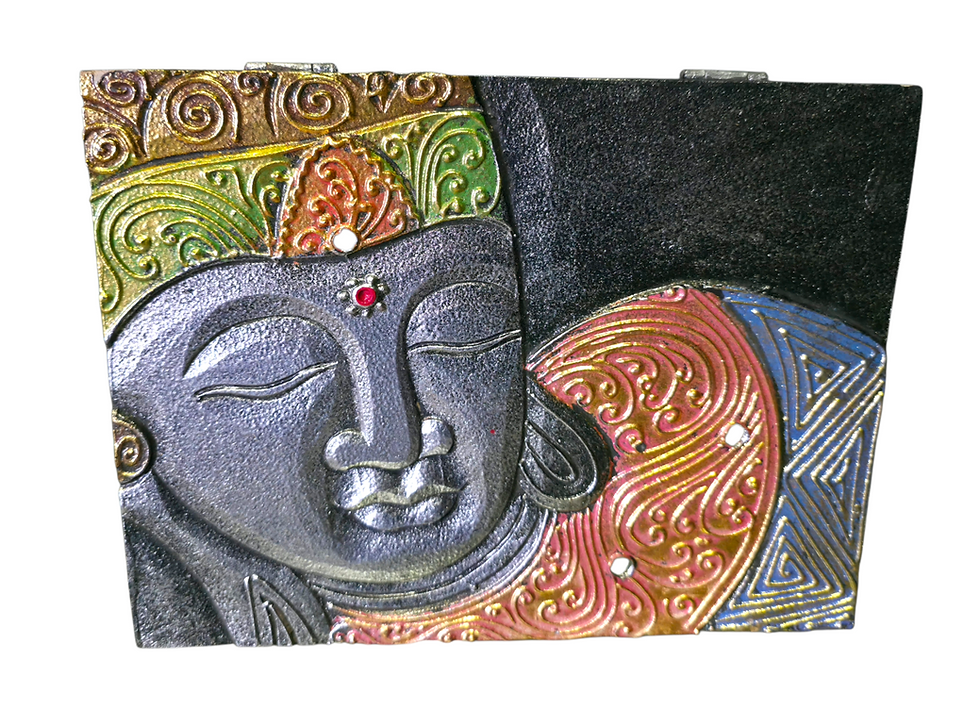 Thumbnail: Buddha Relief Jewelry Box