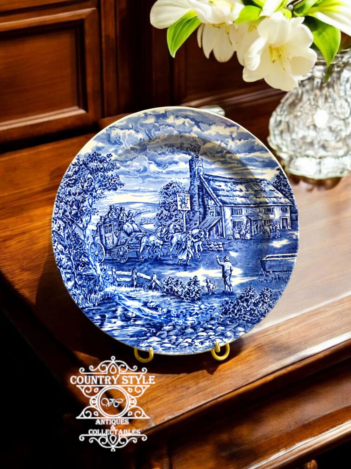THE POST HOUSE By WOOD & SONS DISPLAY PLATE