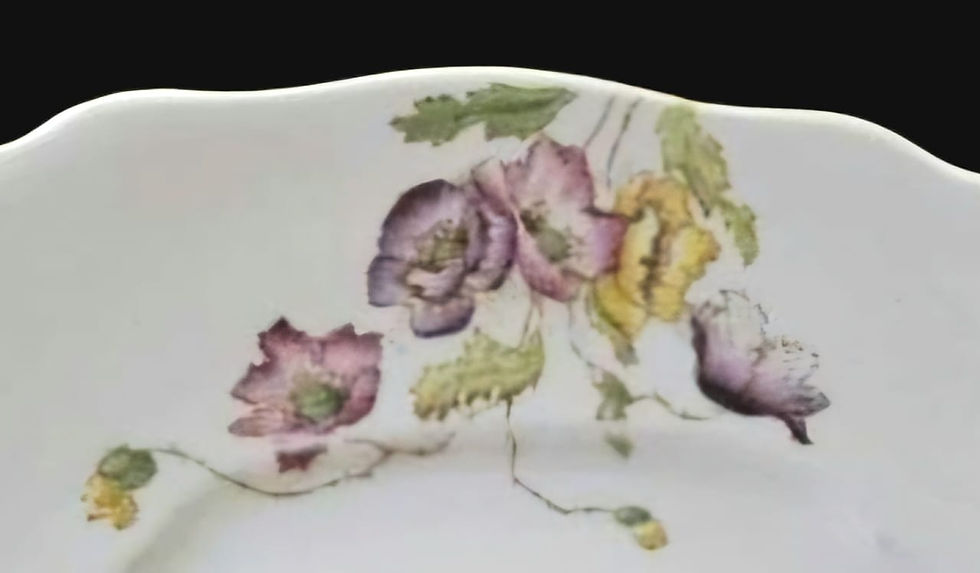 Thumbnail: Antique Royal Albert Cake Plate