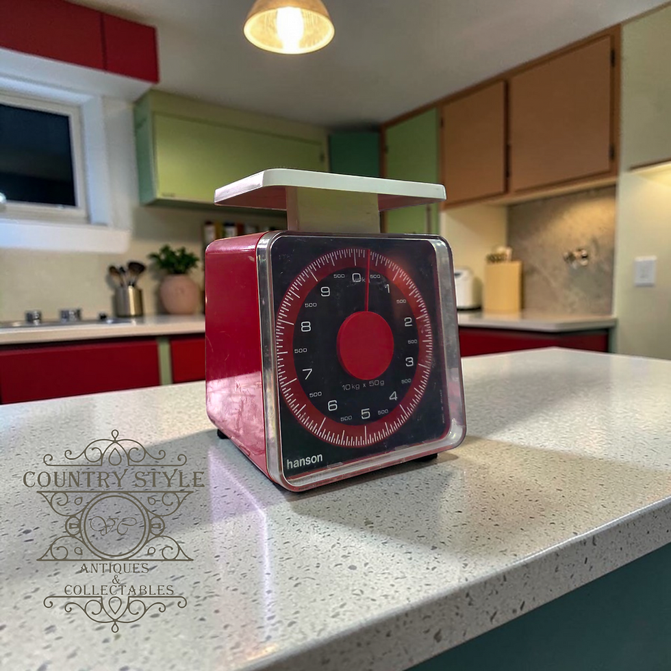 Thumbnail: Vintage Hanson "Waymaster" Kitchen Scale (10kg)