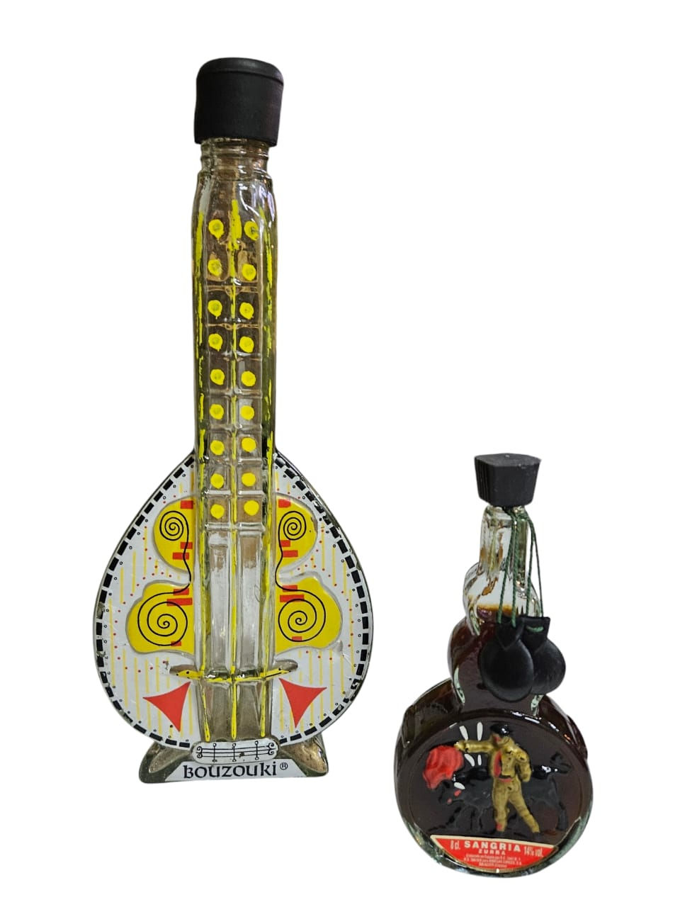 Thumbnail: Bar Decor Bouzouki and Spanish bottles