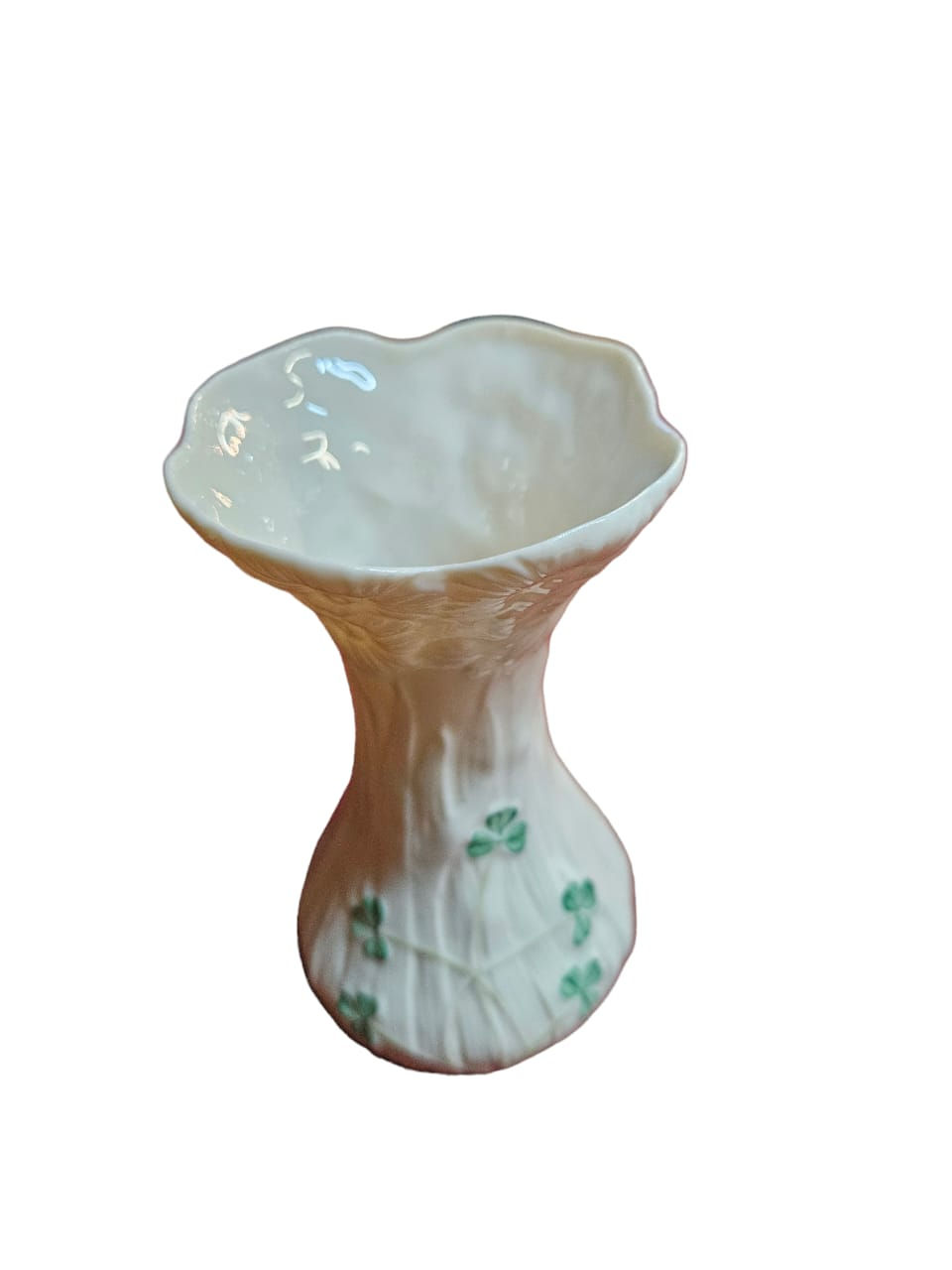 Thumbnail: Belleek Classic Daisy Toy Spill Vase 15x8x8cm