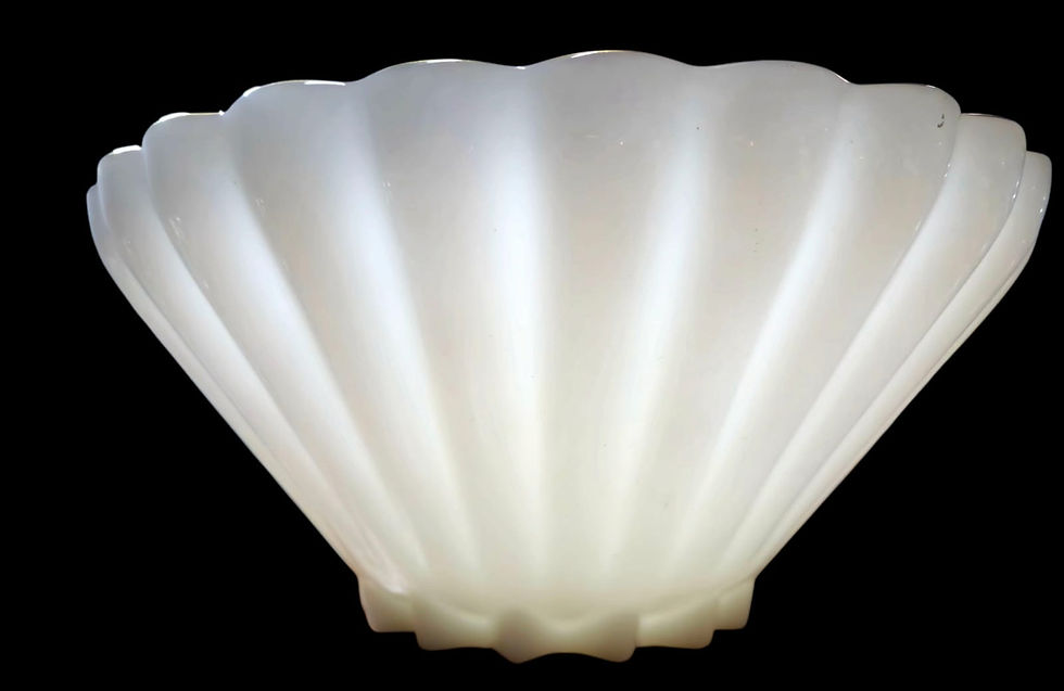 Thumbnail: Anchor Hocking Fire King Milk Glass Bowl