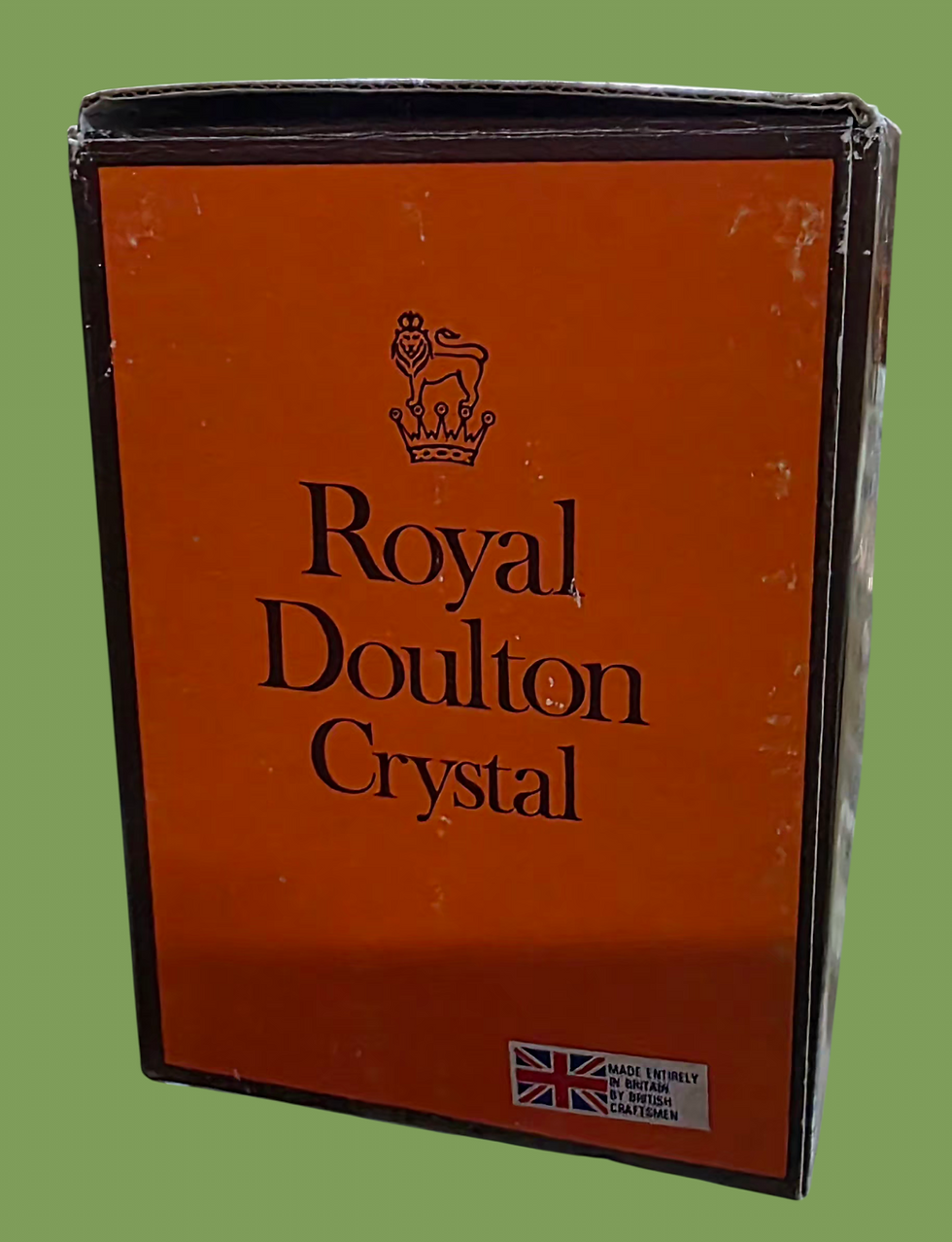 Thumbnail: Vintage Royal Doulton by Webb Corbett "Georgian" Crystal Brandy Glasses