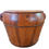 Thumbnail: ANTIQUE CHINESE WOODEN RICE POT BUCKET