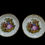 Thumbnail: Pair of Goudeville Limoges plates on stands