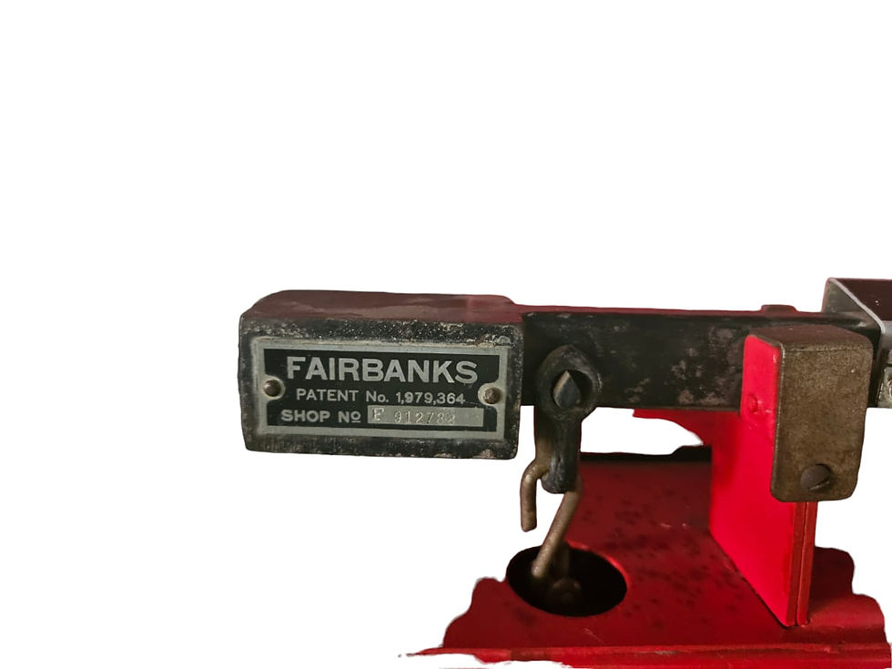 Thumbnail: Antique Fairbanks Baby Scale