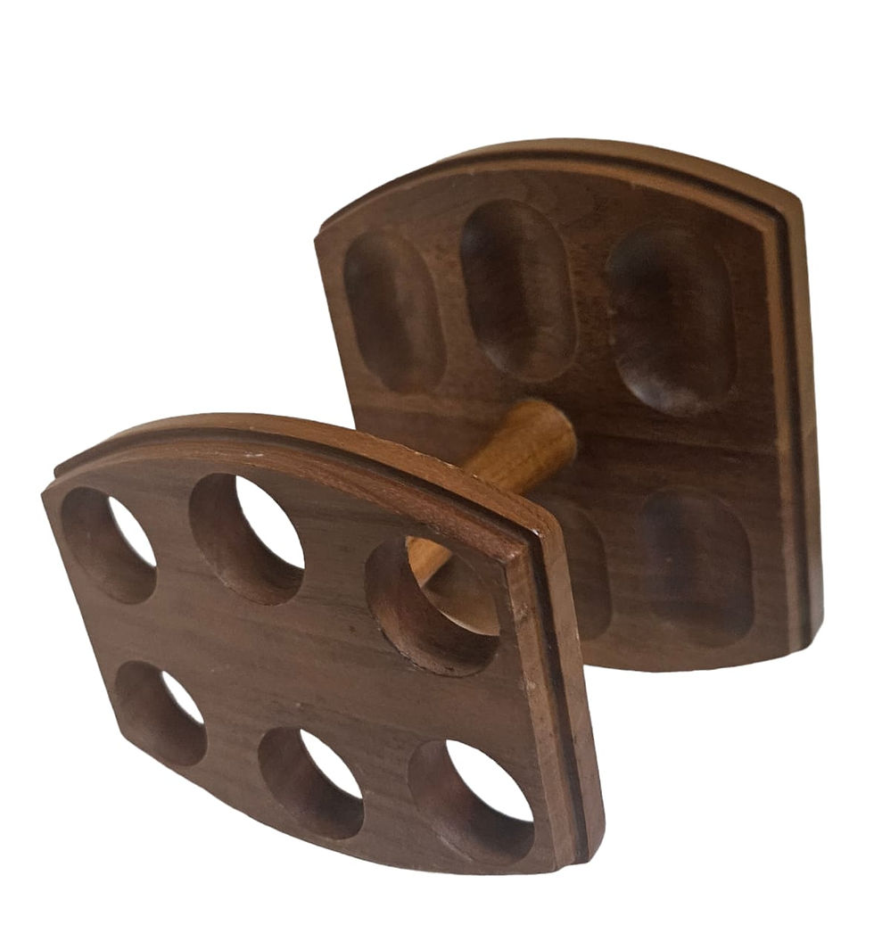 Thumbnail: Vintage Solid Teak pipe stand