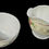 Thumbnail: Grindley Cream Petal Milk Creamer & Sugar Bowl