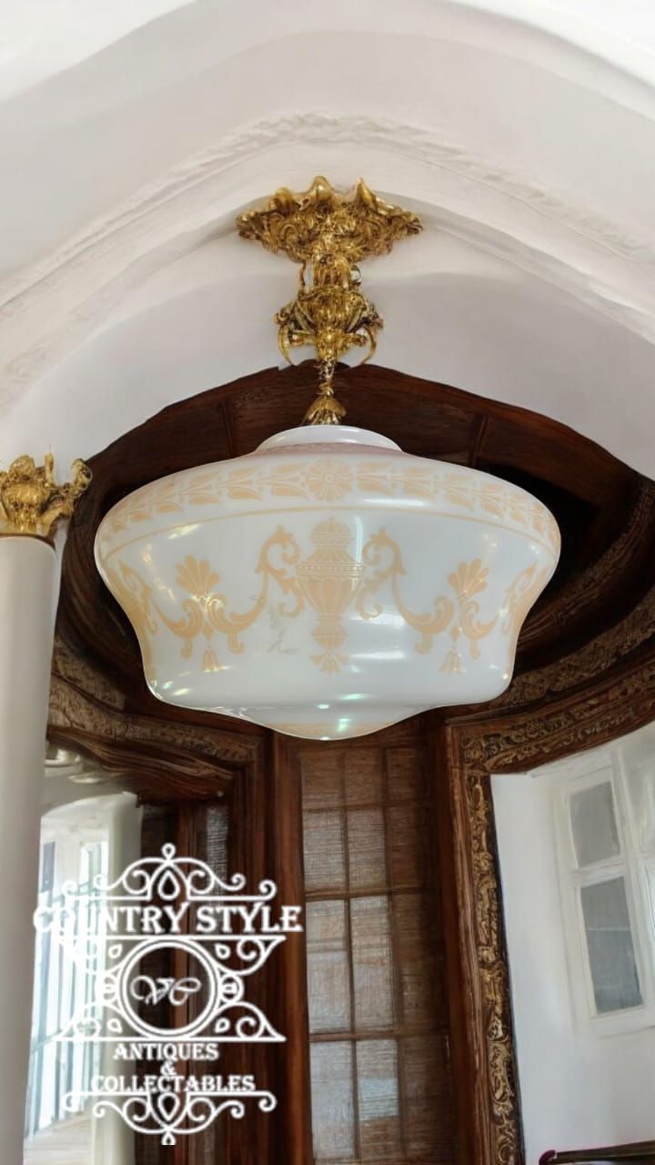 Thumbnail: Monax Glass Shade from the 1920s