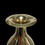 Thumbnail: Antique Dutch KDM Daalderop Art Nouveau Brass Vases 34cm